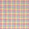 SINGER Rainbow Gingham Check Cotton Fabric
